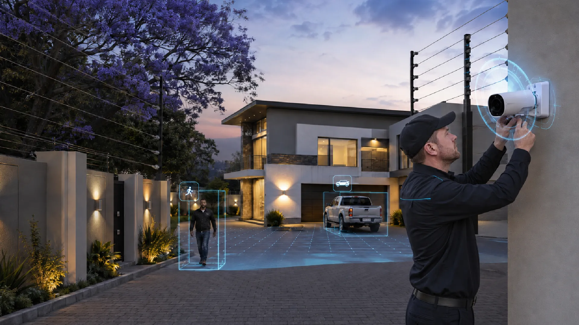CCTV installation Pretoria – AI smart security camera system installed by PFB Energy Group