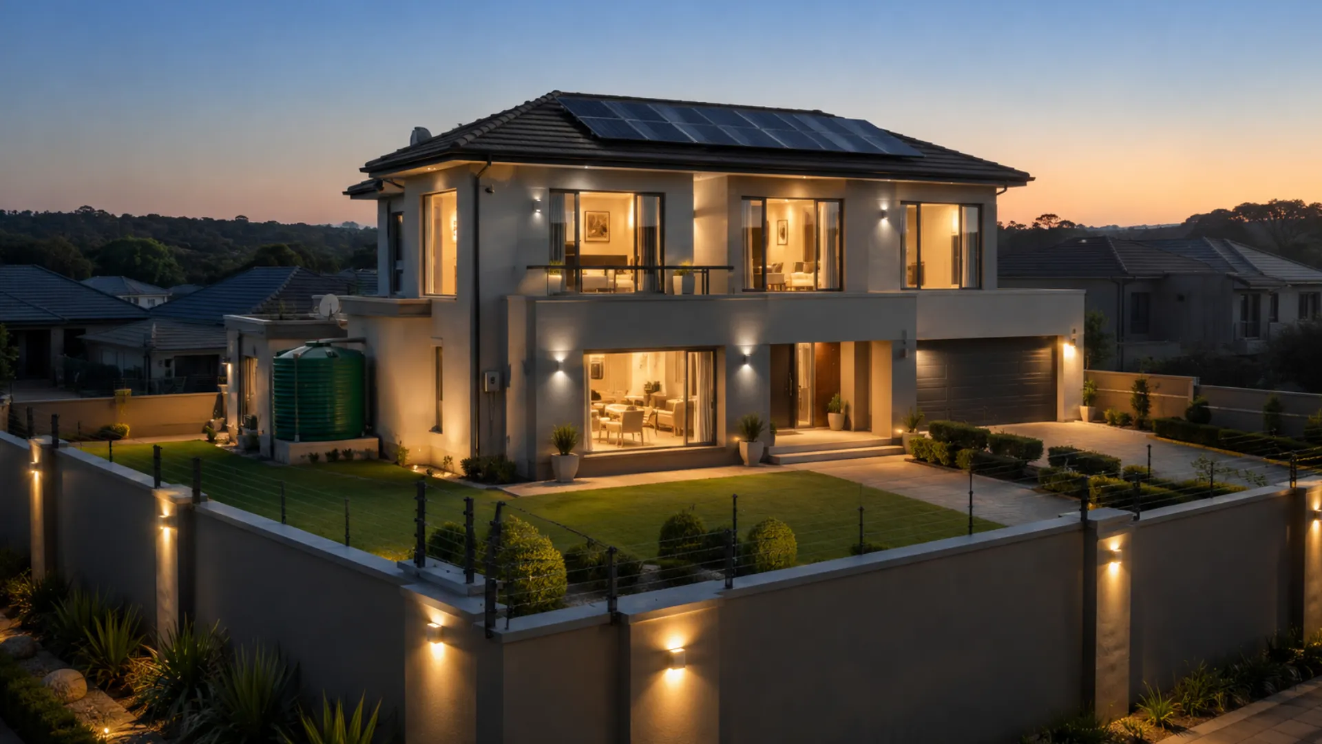 Load shedding solutions Pretoria – integrated solar, security and water backup installation by PFB Energy Group